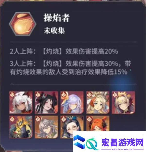 永夜降临复苏灼烧队阵容搭配推荐