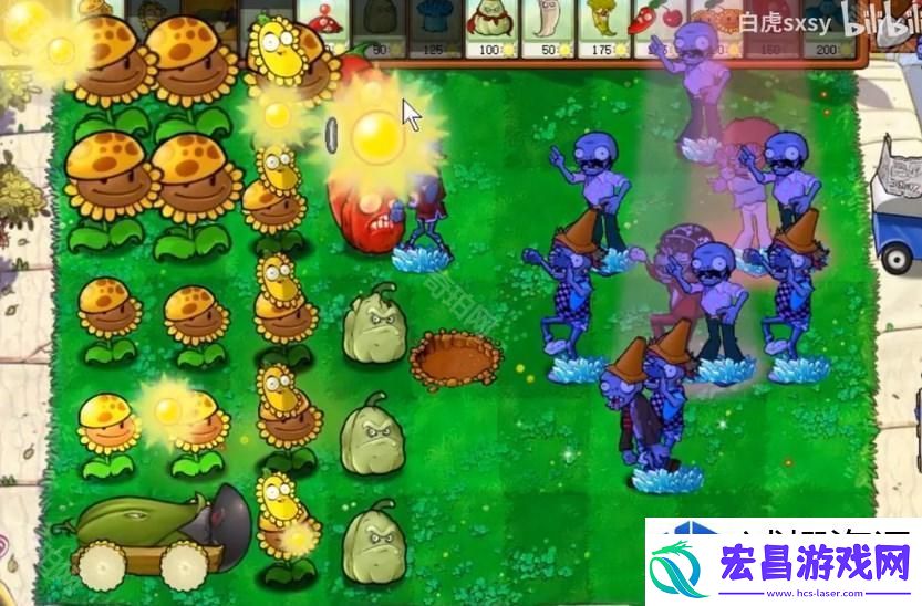 植物大战僵尸杂交版挑战模式第32关通关策略分析