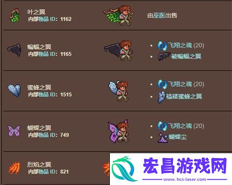 泰拉瑞亚巫医卖翅膀条件全解析