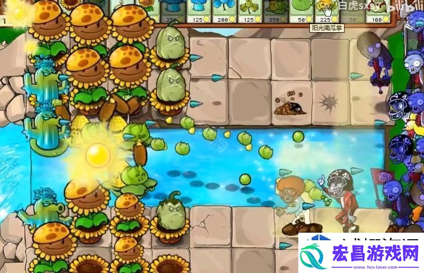 植物大战僵尸杂交版挑战模式第12关策略分享
