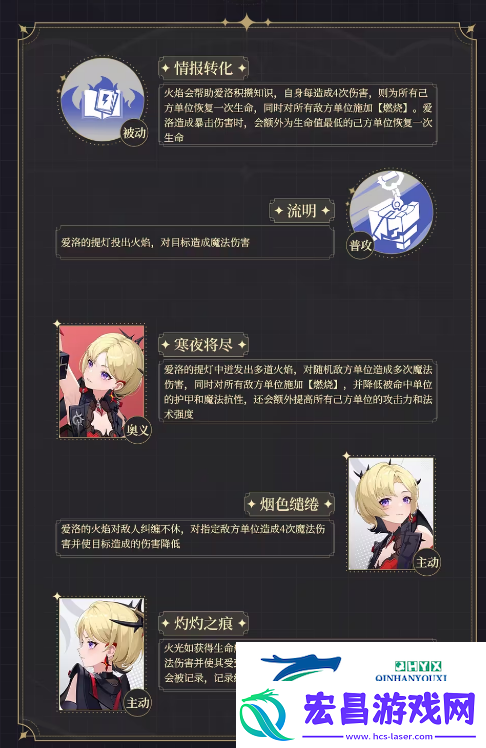 依露希尔星晓爱洛怎么样
