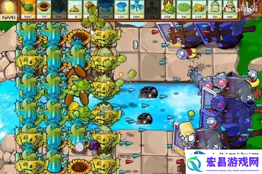 植物大战僵尸杂交版挑战模式第12关策略分享