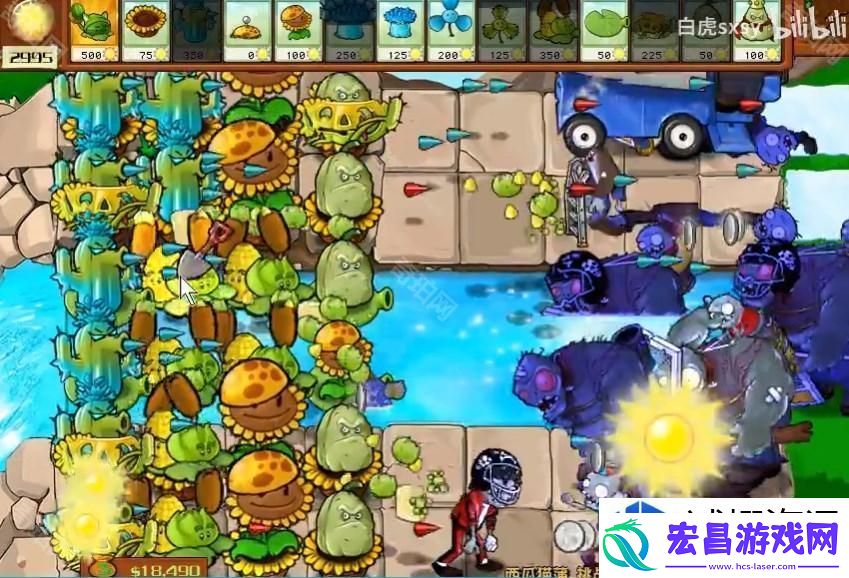 植物大战僵尸杂交版挑战模式第12关策略分享