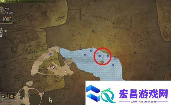 怪物猎人荒野大鱼乌贼钓鱼点位置一览