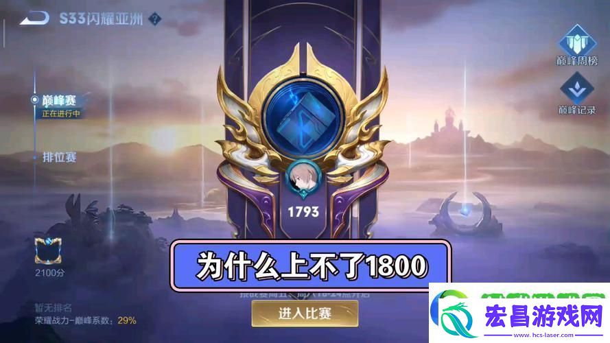高手云集的荣耀战场