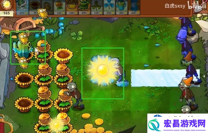 植物大战僵尸杂交版挑战模式第54关通关策略解析