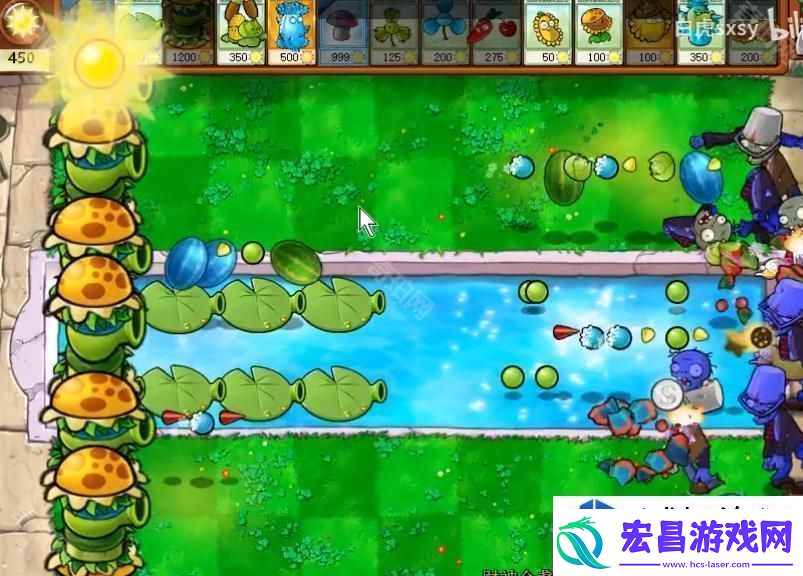 植物大战僵尸杂交版挑战模式第51关具体策略
