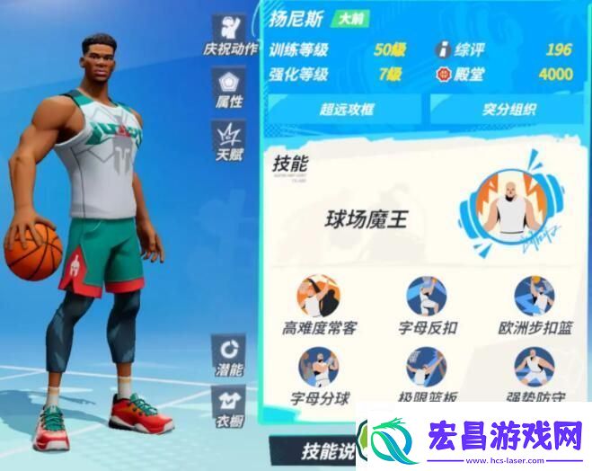 全明星街球派对字母哥怎么样