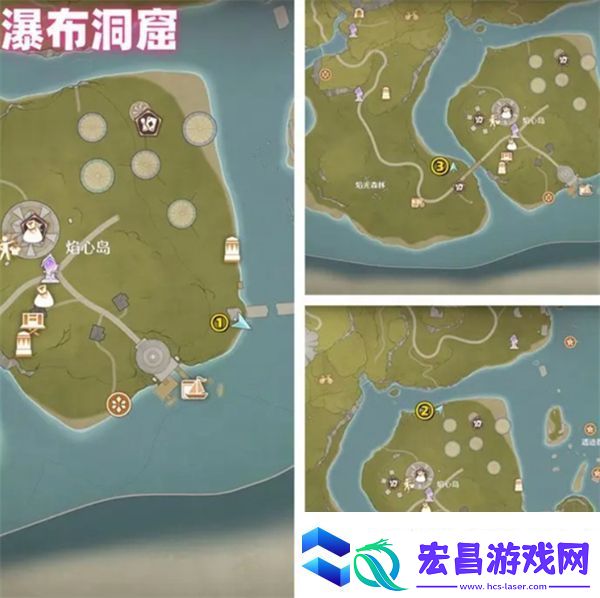 无限暖暖花焰群岛全烟花筒位置一览