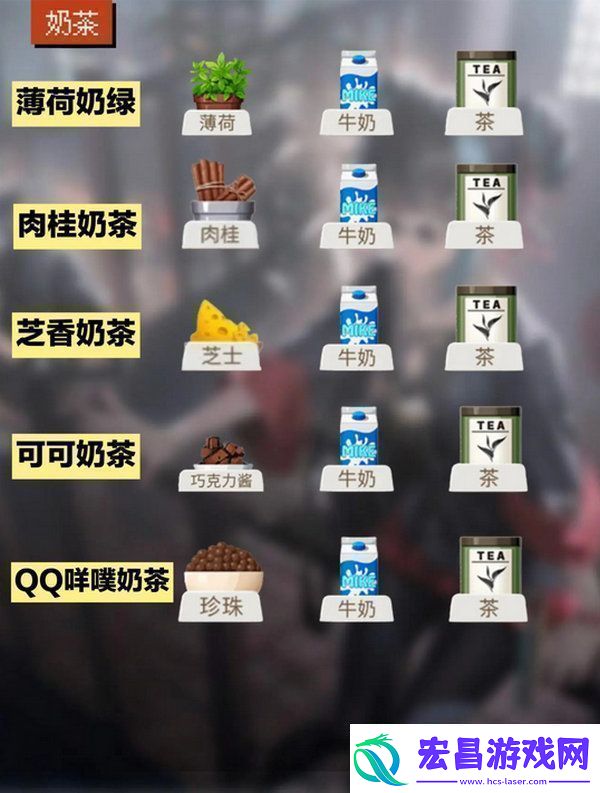 归龙潮饮品配方大全饮品有哪些配方