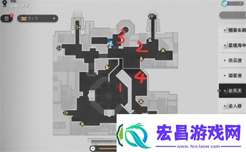 崩坏星穹铁道1.3主线朋友分别在哪