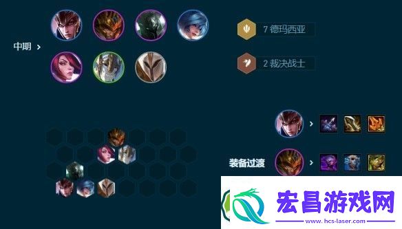 云顶之弈S9.5转职7德玛阵容怎么玩