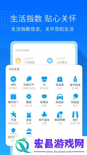 天气预报极速版截图