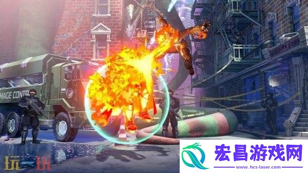 漫威四对四格斗新游漫威斗魂