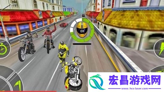 超级摩托赛车游戏手游截图