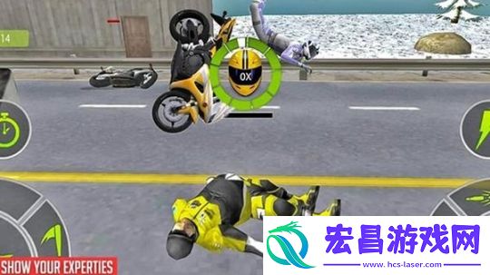 超级摩托赛车游戏手游截图