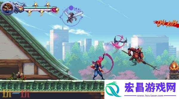 横向卷轴动作忍者外传