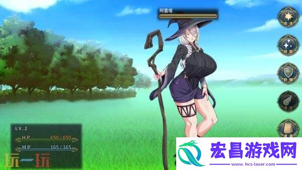 角色回合制战斗RPG黯蚀之魔女现已正式发售