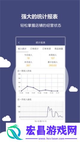 小雷达商户端截图