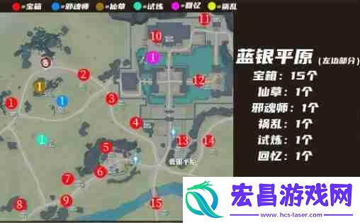 斗罗大陆猎魂世界宝藏全图鉴