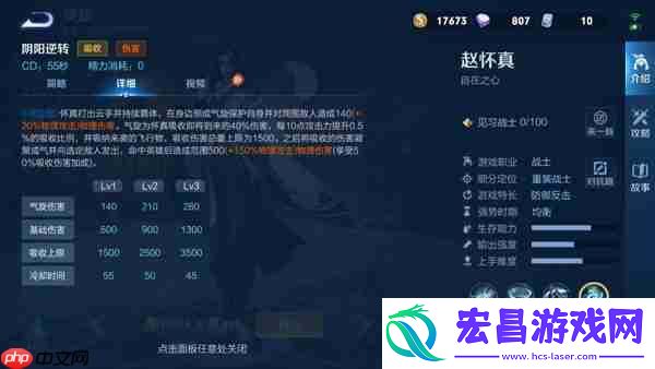 王者荣耀体验服赵怀真操作攻略