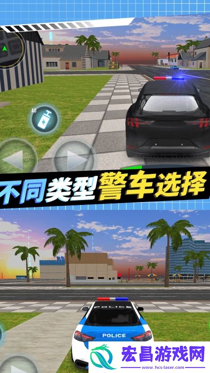 警察抓捕行动截图