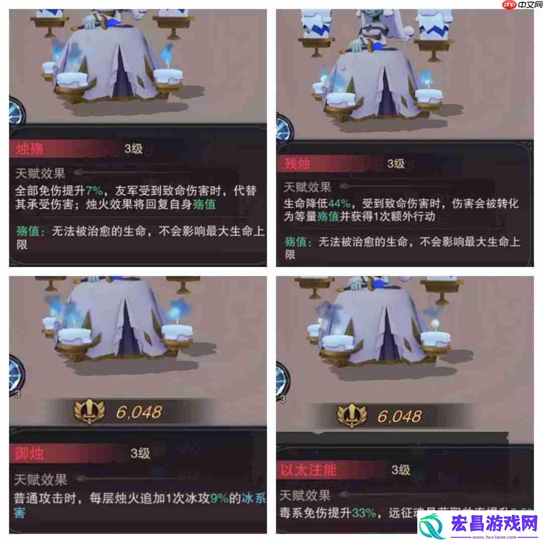 辅助魔灵一览