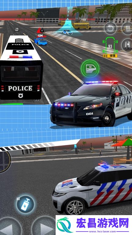 警察抓捕行动截图