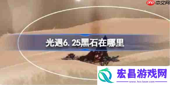 光遇6.25黑石在哪里-光遇6月25日黑石位置攻略