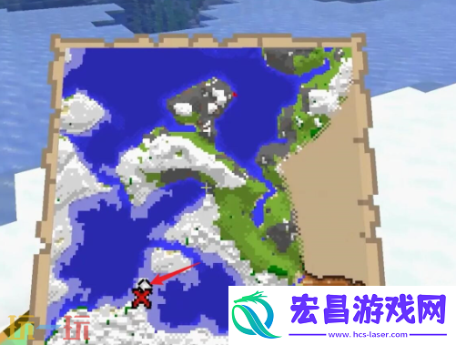 藏宝图红叉宝藏寻找方法