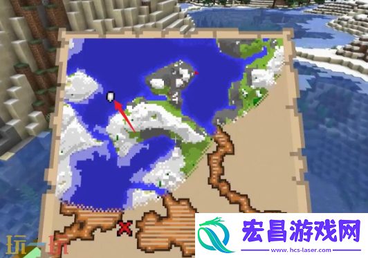 藏宝图红叉宝藏寻找方法