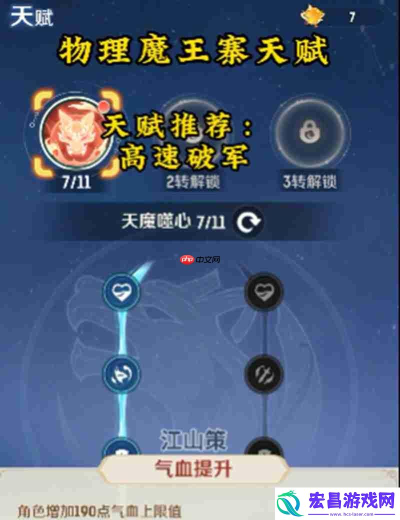 全职业转生天赋详解