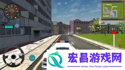 豪华警车模拟器安卓截图