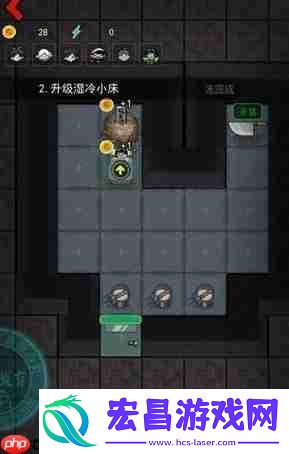 猛鬼宿舍怎么跳过门升级床