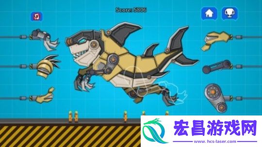 鲨鱼机器人2021截图