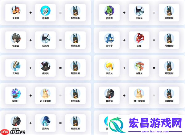 幻兽帕鲁阿努比斯配种攻略