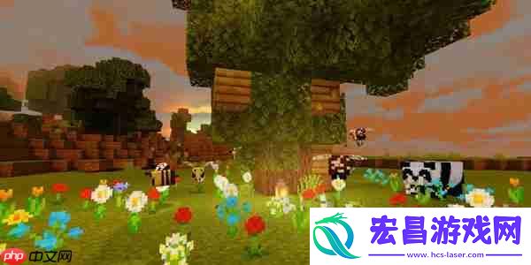 我的世界养殖蜜蜂方法