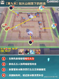 原神雨阵奔流之述演第九关怎么通关