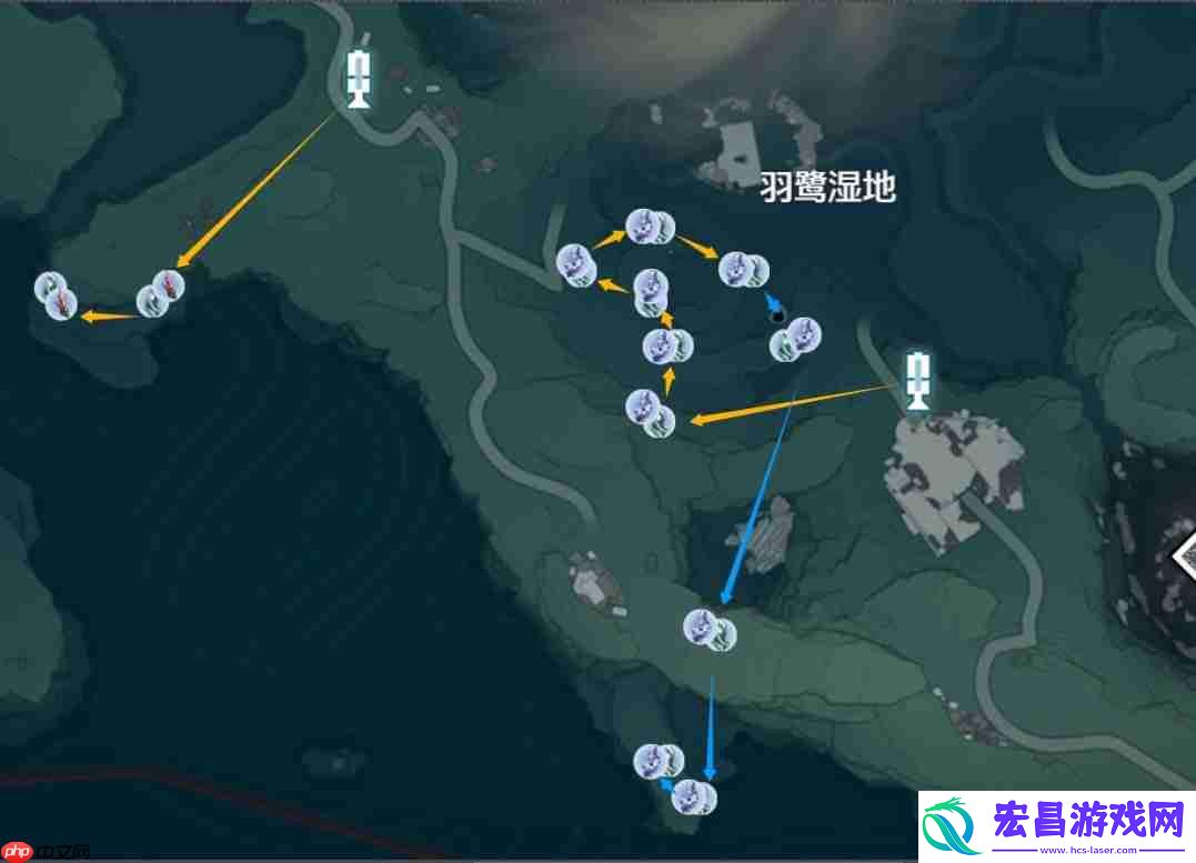 鸣潮紫金簇刷新位置大全
