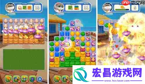 乐元素新一代三消手游假日乐消消今日正式上线