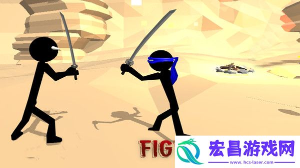 战士蹦极小人