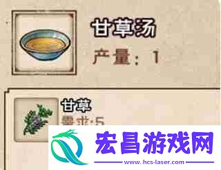 烟雨江湖丹药配方炼丹材料大全攻略