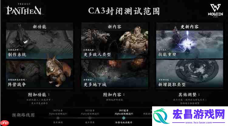 Pantheon封测3将于7月开放-新增制作与终极技能系统