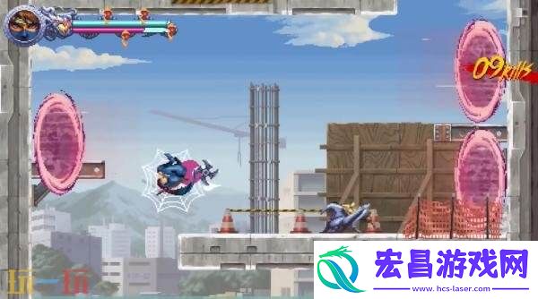 2D横向卷轴忍者外传