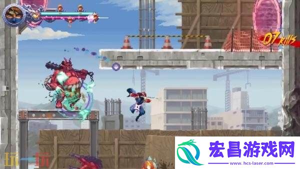 2D横向卷轴忍者外传