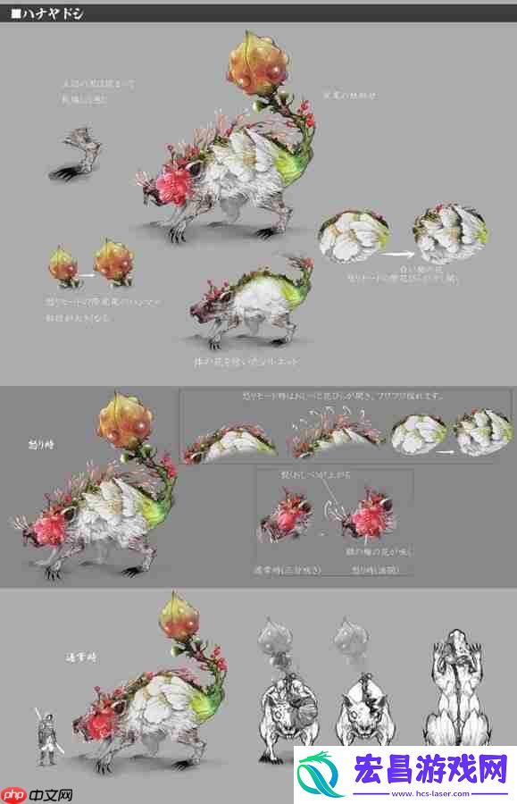 帅的不行！曝狂野之心S大量武器怪物设定图！