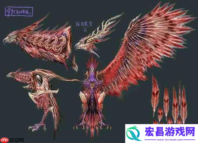 帅的不行！曝狂野之心S大量武器怪物设定图！