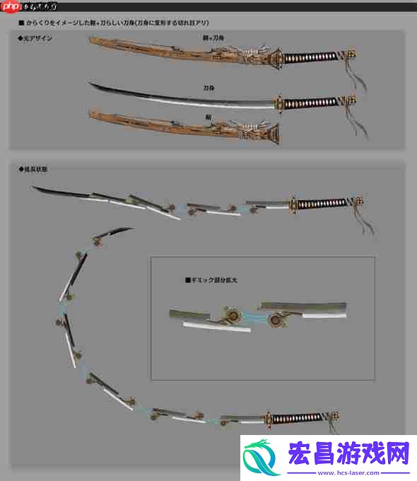 帅的不行！曝狂野之心S大量武器怪物设定图！