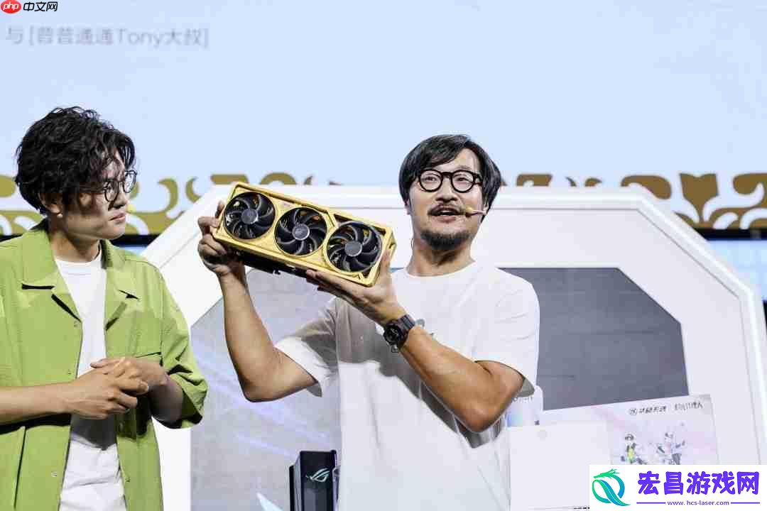 “大陆秀夫”遇上本尊！华硕中国总经理Tony大叔与小岛同框