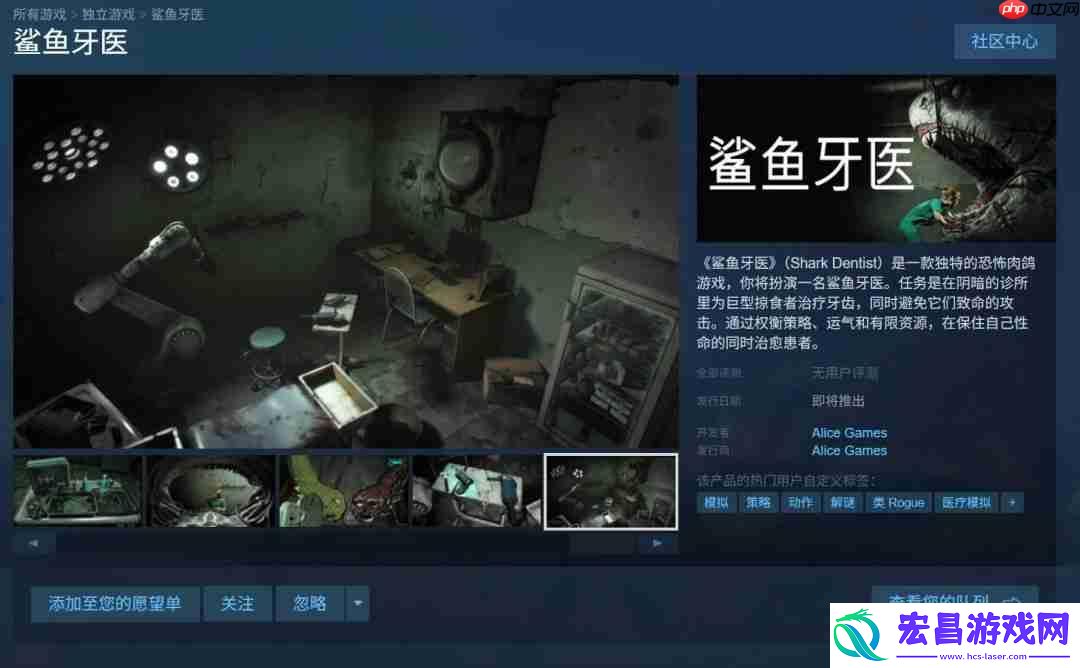 冒死给鲨鱼看牙